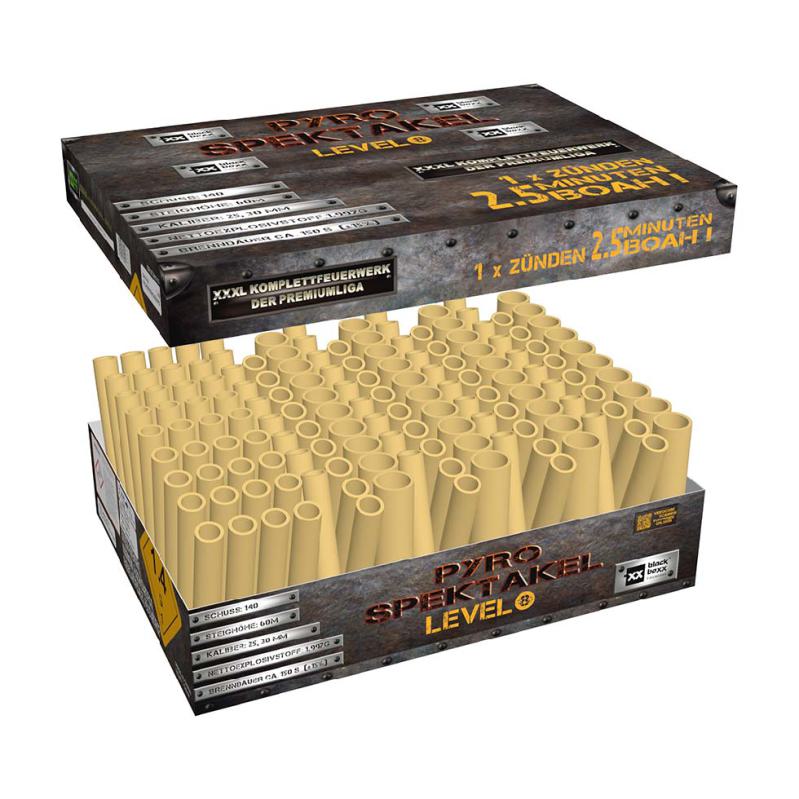 Pyro Spektakel Level 8 - Black Boxx Pyro Spektakel Level 8 - Black Boxx